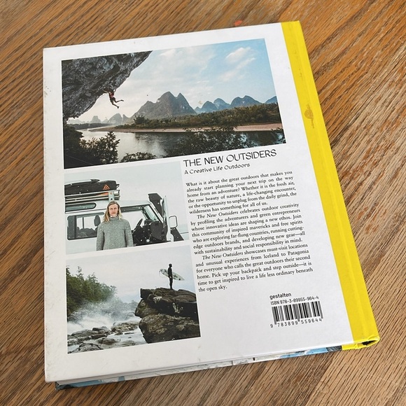 Coffee table book The New Outsiders active photography hiking fishing gift climb - Picture 7 of 7